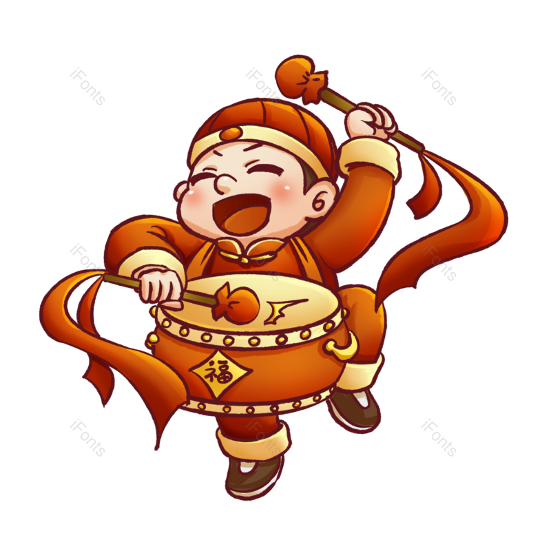 春节图片,除夕元素,新年PNG,免抠素材